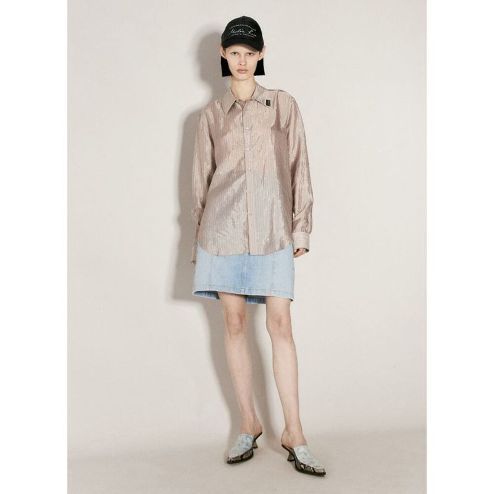 MARTINE ROSE Narrow Front Mini Skirt - Picture 2 of 6
